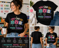 You Can Do Hard Things Teacher Shirt – Inspirational School Tee