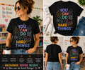 You Can Do Hard Things Teacher Shirt – Inspirational Teaching Tee