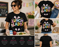 Lunch Lady Crew Easter Shirt – Funny Bunny Cafeteria Staff T-Shirt – School Lunch Lady Graphic Tee – Easter Teacher Team Shirt