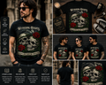 Wuthering Heights Gothic Skull T-Shirt – Classic Literature Dark Academia Graphic Tee