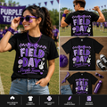 Purple Team Field Day Shirt – Cute Retro School Spirit Matching T-Shirt for Students & Teachers