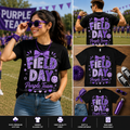Purple Team Field Day Shirt – Cute School Field Day Matching T-Shirt for Students & Teachers