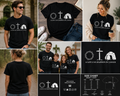 A Lot Can Happen In 3 Days Christian Easter T-Shirt – Faith Cross Resurrection Religious Tee