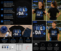 Field Day Blue Team Shirt – Cute School Sports Day Matching Team Tee