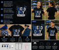 Field Day Blue Team T-Shirt – Funny School Sports Day Graphic Tee for Kids & Teachers