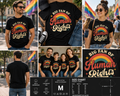 Big Fan of Human Rights Retro Rainbow T-Shirt – Vintage Equality Pride Graphic Tee
