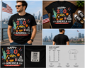 Happy 250 America Shirt, USA 250 Years of Freedom Tee, Patriotic 1776–2026 Fourth of July T-Shirt