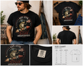 Still Unsupervised Frog Patriotic Vintage T-Shirt