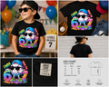I Was 6 Now I’m 7 Baseball Birthday Shirt – Funny Drip Style Kids 7th Birthday T-Shirt