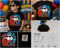 I Was 6 Now I’m 7 Baseball Birthday Shirt – Cool Graffiti Style 7th Birthday T-Shirt