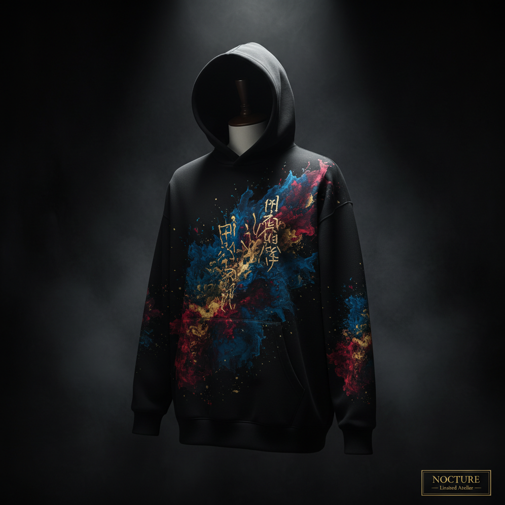 Inkspree Special limited edition premium ink-splash hoodie
