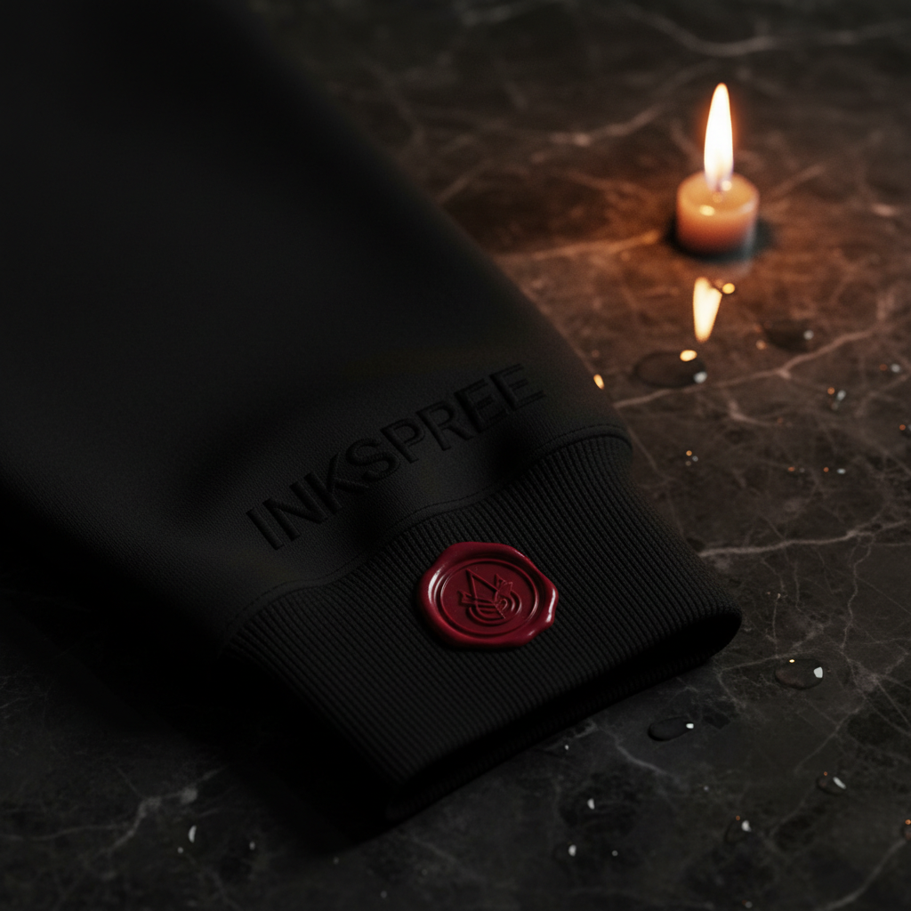 Inkspree – Wax Seal Cuff Detail